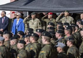Vokietijos 45-oji brigada pradeda veiklą Lietuvoje, įsikuria Nemenčinėje - 7