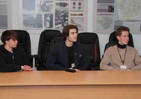 KASP štabe lankėsi LSMU gimnazistai  - 3