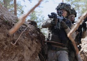 Lithuanian military personnel train at a multinational exercise in Finland - 2
