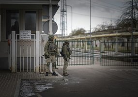 Strateginio objekto apsaugai pasitelkta vidutinio nuotolio oro gynybos sistema NASAMS - 9