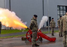 Vadų pasikeitimo ceremonija Algirdo batalione: perduota vėliava ir atsakomybė  - 6