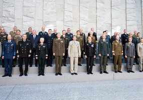 Lietuvos kariuomenės vadas generolas Raimundas Vaikšnoras dalyvavo NATO karinio komiteto susitikime - 1