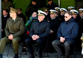 Naujasis Karinių jūrų pajėgų laivas „Lokys“ iškilmingai įvestas į rikiuotę - 4