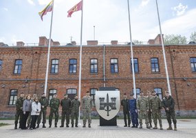 Lietuvai akredituotų užsienio šalių gynybos atašė vizitas Inžinerijos batalione - 1