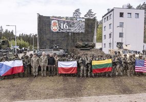 Lithuania and Poland conducted joint exercise Gallant Boar 25 on the Polish side of the Suwalki... - 1