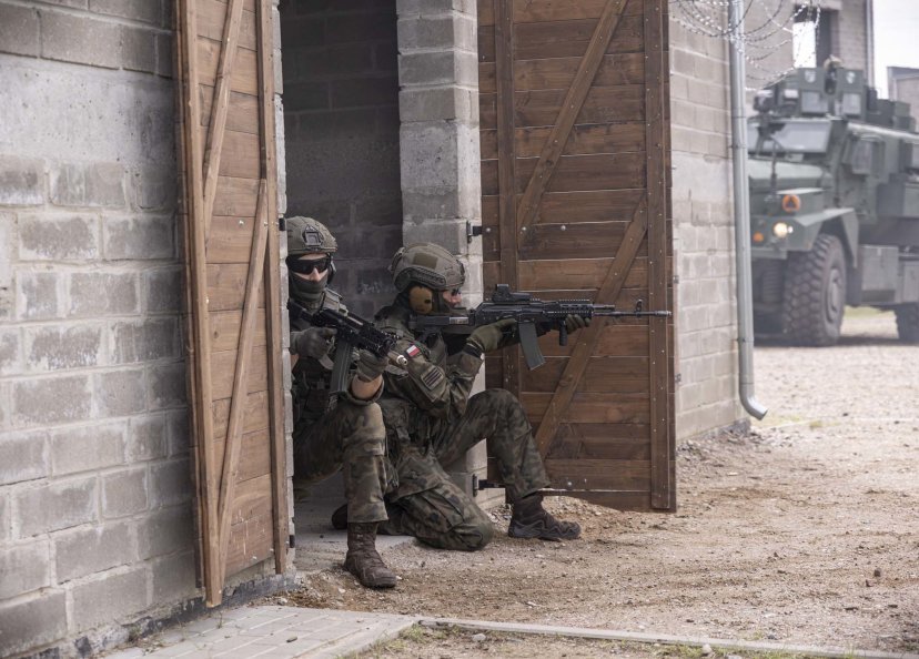 Lithuania and Poland conducted joint exercise Gallant Boar 25 on the Polish side of the Suwalki...