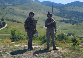  Lietuvos kariai dalyvauja tarptautinėse pratybose „Adriatic Strike 2025“ Slovėnijoje - 1