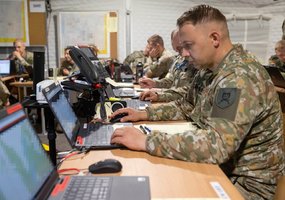 Baigiasi tarptautinės pratybos „Griffin Lightning“, pirmą kartą mūšiui vadovavo Lietuvos... - 3
