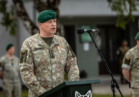 Lietuvos kariuomenės „Geležinio Vilko“ brigadai vadovauti pradeda pulkininkas Darius Meilūnas - 4