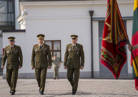 Lietuvos kariuomenės Logistikos valdybai vadovauti pradeda pulkininkas Andrius Jagminas - 1
