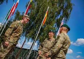Baigiasi tarptautinės pratybos „Griffin Lightning“, pirmą kartą mūšiui vadovavo Lietuvos... - 4