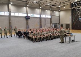 Rengimą pradėjo nauja komendantinių vienetų karių grupė - 2