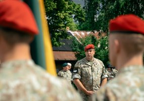 Lietuvos kariuomenės Karo policijai vadovauti pradeda plk. ltn. Petras Puleikis - 3