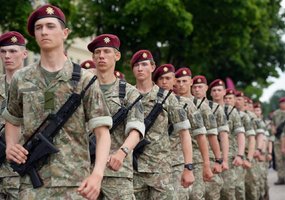 Virš šimto jaunuolių prisijungė prie Krašto apsaugos savanorių pajėgų - 8