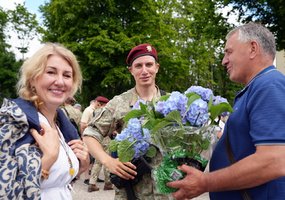 Virš šimto jaunuolių prisijungė prie Krašto apsaugos savanorių pajėgų - 10
