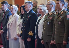 Lietuvos kariuomenės Gynybos štabui pradėjo vadovauti kontradmirolas Giedrius Premeneckas - 1