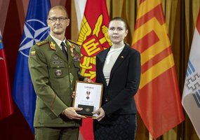 Lietuvos kariuomenės Gynybos štabui pradėjo vadovauti kontradmirolas Giedrius Premeneckas - 2