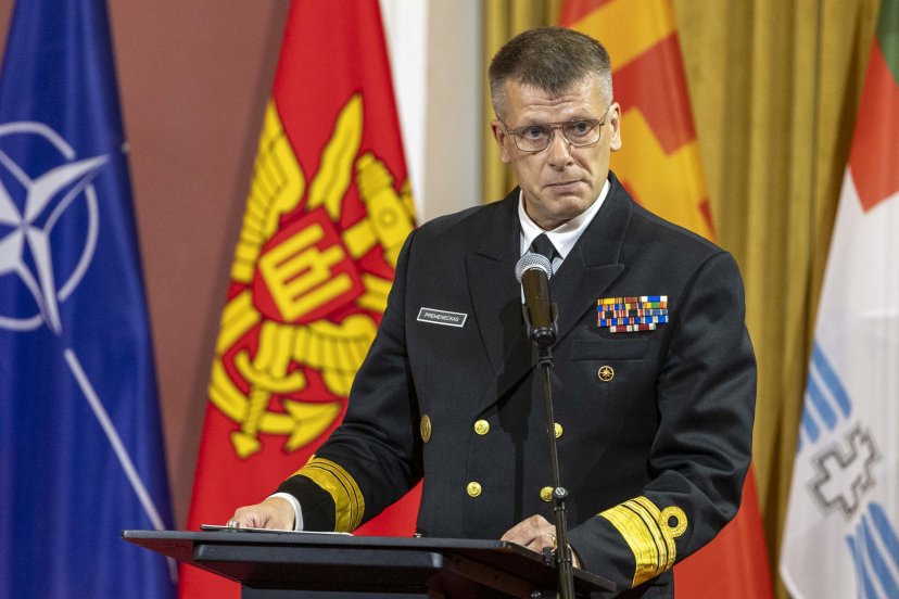 Lietuvos kariuomenės Gynybos štabui pradėjo vadovauti kontradmirolas Giedrius Premeneckas