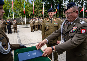 NATO daugianacionalinio šiaurės rytų korpuso štabe tarnybą pradeda brg. gen. Artūras Radvilas - 4