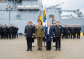 Karinėms jūrų pajėgoms vadovauti pradeda jūrų kapitonas Tadas Jablonskis - 6