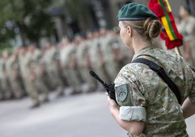 Depų tarnybai suteiktas Divizijos generolo Jono Sutkaus vardas ir įteikta vieneto vėliava - 9