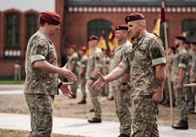Krašto apsaugos savanorių pajėgų Žemaičių rinktinei vadovauti pradeda plk. ltn. Vaidas Stankevičius - 5