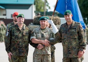 Tarnybą Lietuvoje pradeda 18-osios rotacijos NATO Daugianacionalinė kovinė grupė - 7