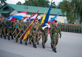 The 18th NATO Multinational Battlegroup Lithuania rotates in  - 1
