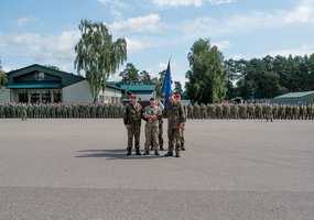 The 18th NATO Multinational Battlegroup Lithuania rotates in  - 8