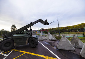 Apribotas kelių pravažumas ties nenaudojamais pasienio kontrolės punktais - 4