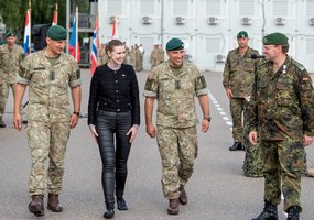 Tarnybą Lietuvoje pradeda 18-osios rotacijos NATO Daugianacionalinė kovinė grupė - 2