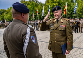 Brigadier General Artūras Radvilas joins the ranks at Headquarters Multinational Corps Northeast - 6