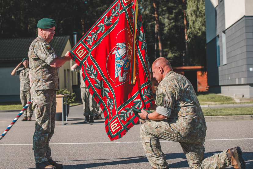 Lietuvos kariuomenės Didžiojo Lietuvos etmono Jonušo Radvilos mokomajam pulkui vadovauti pradėjo...