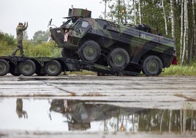 Lietuvoje vyksta Vokietijos kariuomenės pratybos „Didysis erelis 2025“, skirtos logistiniams... - 6