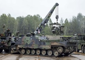 Lietuvoje vyksta Vokietijos kariuomenės pratybos „Didysis erelis 2025“, skirtos logistiniams... - 9