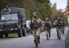 Vilniaus regione baigėsi Krašto apsaugos savanorių pajėgų pratybos „Tvirtas skydas 8“ - 5