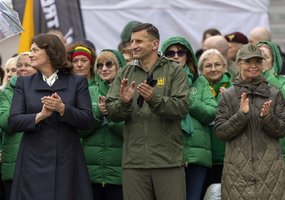 Bėgimu „In Memoriam“ pagerbti šiemet mirę Lietuvos kariai - 12