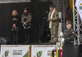 Bėgimu „In Memoriam“ pagerbti šiemet mirę Lietuvos kariai - 18