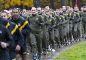 Bėgimu „In Memoriam“ pagerbti šiemet mirę Lietuvos kariai - 1