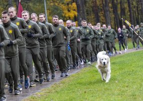 Bėgimu „In Memoriam“ pagerbti šiemet mirę Lietuvos kariai - 2