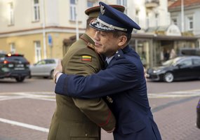 Chief of Defence of Japan General Hiroaki Uchikura on a formal visit in Lithuania  - 2