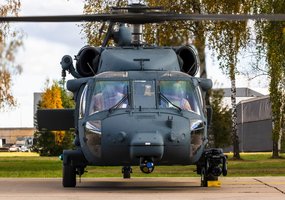 The new UH-60M Black Hawks of the Lithuanian Armed Forces surged for their first flight  - 3