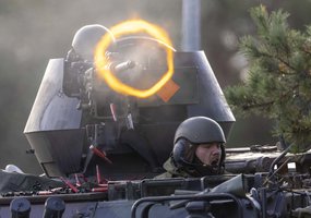 Koviniais šaudymais Gen. S. Žukausko poligone baigėsi tarptautinės pratybos „Geležinis Vilkas... - 4