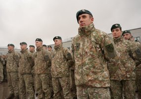 Lietuvos karių būrys išvyksta į NATO operaciją KFOR Kosove - 3