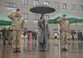 Lietuvos karių būrys išvyksta į NATO operaciją KFOR Kosove - 5