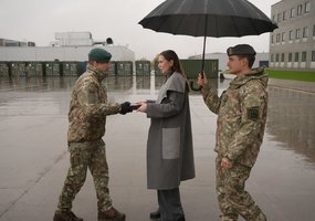 Lietuvos karių būrys išvyksta į NATO operaciją KFOR Kosove - 6
