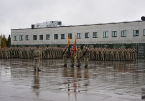 Lietuvos karių būrys išvyksta į NATO operaciją KFOR Kosove - 9