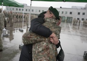 Lietuvos karių būrys išvyksta į NATO operaciją KFOR Kosove - 11