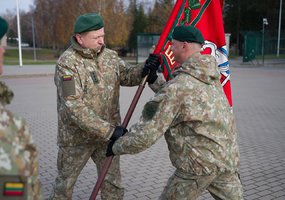 Vadovavimą Ryšių ir informacinių sistemų batalionui perėmė plk. ltn. Aidas Kučinskas - 2