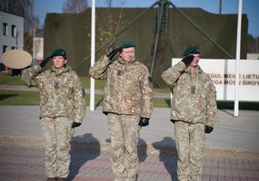 Vadovavimą Ryšių ir informacinių sistemų batalionui perėmė plk. ltn. Aidas Kučinskas - 6